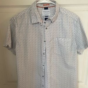 Mens Short Sleeve Button Up Shirt